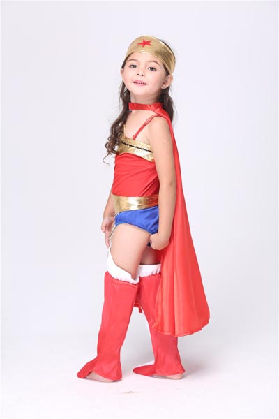 F68028 Justice League Comics Wonder Child Costume